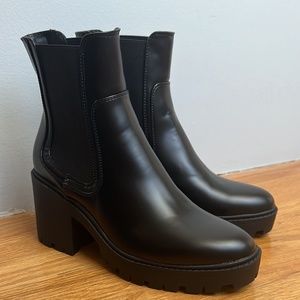 Black Combat boots